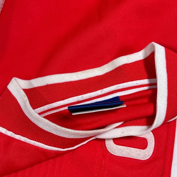 Vintage Umbro Ajax 1999 2000 Home White Red Soccer Jersey Mens XL - Picture 9 of 16